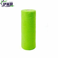 Rouleaux de serviettes en microfibre déchirables Logo personnalisé 50/75/100 Pack Lavable Nettoyage Voiture Cuisine 30X30Cm Rouleaux de chiffons en microfibre