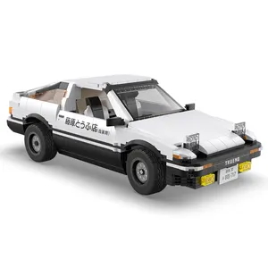 Cada C61024 AE86 Trueno yarış araba inşa blok hız araba tuğla oyuncaklar legoed modeli yapı taşı çocuk arabası yapı oyuncaklar için