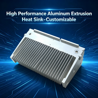 Dissipateur thermique professionnel en aluminium extrudé 6063 T5 pour système de refroidissement d'électronique de puissance IGBT Inverter - Prix usine