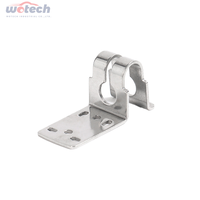 Support d'angle OEM en acier inoxydable, pièces métalliques estampées, pliage, fabrication sur mesure de tôles pour le secteur de la communication