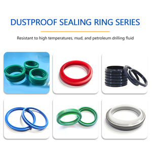 Joint d'étanchéité haute performance pour vérin hydraulique en PU, métal, NBR, PTFE, DH, <span class=keywords><strong>U</strong></span>, DKBI, Ush, Rod, Piston, DKB, PT2, avec joint d'essuie-huile - Product Image 3