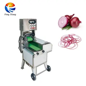 Commercial Vegetable Potato Chips Onion Pepper Slicer Cutting Machine FC-305