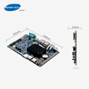 RK35B Motherboard komputer baru dengan MIPI EDP RK3568 Mali-G52 Quad-core Cortex-A55 DDR4 8 COM 9 USB Android Arm Motherboard