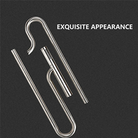 Tuyaux d'entrée et de sortie pour aquarium, en acier inoxydable 304, écologiques, filtre à eau Lily 120L
