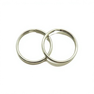 YIWANG Wholesale Round Shaped <b>Key</b> Holder Split <b>Key</b> Ring for Daily Necessities Gifts - Product Image 1