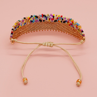 Go2Boho bijoux faits à la main japonais Miyuki perles de rocaille bijoux arc-en-ciel bracelet en forme de Bracelet