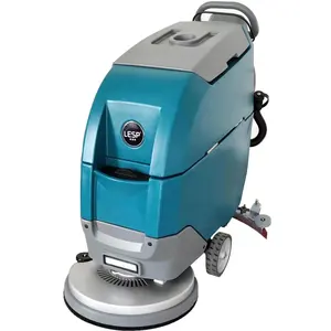Yer süpürgesi scrubber ekipmanları otomatik otomatik seramik karo zemin temizleme makinesi