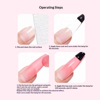 Palette de gel de peinture solide Missgooey, 53 couleurs, gel UV LED haute pigmentation, vernis à ongles longue durée, ensemble de manucure DIY pour salon