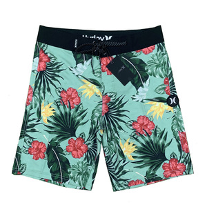 Nuovi pantaloncini estivi da surf elastici a quattro lati Anti-schizzi per uomini sport Casual da spiaggia ad asciugatura rapida per ginocchio in tinta unita pantaloncini caldi - Product Image 5