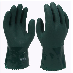 Gants en nitrile Chunlei 966 doublés de polaire, résistants à l'huile, aux acides et aux alcalis, imperméables, antidérapants, pour usage domestique et industriel - Product Image 1