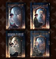 Cartes de collection Demon Slayer, Anime japonais, boîte de booster, numéro limité, Tanjirou Nezuko, cartes à jouer, jeu de société, jouets, cadeaux