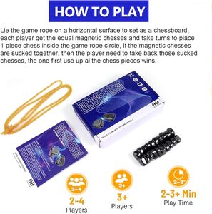 Juego de Mesa Interactivo de Navidad con Efecto Transfronterizo, <span class=keywords><strong>Ajedrez</strong></span> de Plástico, Pensamiento Lógico, Cinco Piedras Magnéticas, Juego para Niños - Product Image 4