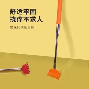 Peine y Cepillo Interactivo Retráctil de Resina de 64 cm, Juguete Duradero para Gatos Ragdoll, Juguete para Aliviar la Picazón y el Cuidado de Mascotas - Product Image 5