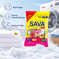 SAVA 30g Lessive en Poudre en Gros de Qualité Supérieure Parfumée pour Lave-linge