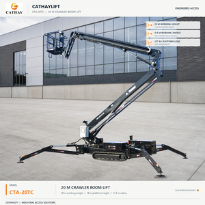 Plataformas Elevadoras Articuladas Todoterreno Eléctricas CATHAY CE Sin Marcas, Elevadores de Brazo Articulado Tipo Oruga en Venta - Product Image 4