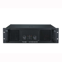 Amplificateur de puissance DJ de scène haut de gamme chinois à 2 canaux, haute puissance, niveau TD 2 * 2500W