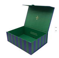 Boîte d'emballage pour vêtements en papier ondulé personnalisée, pour l'expédition et le courrier, matériaux recyclés, laminage brillant, impression en relief