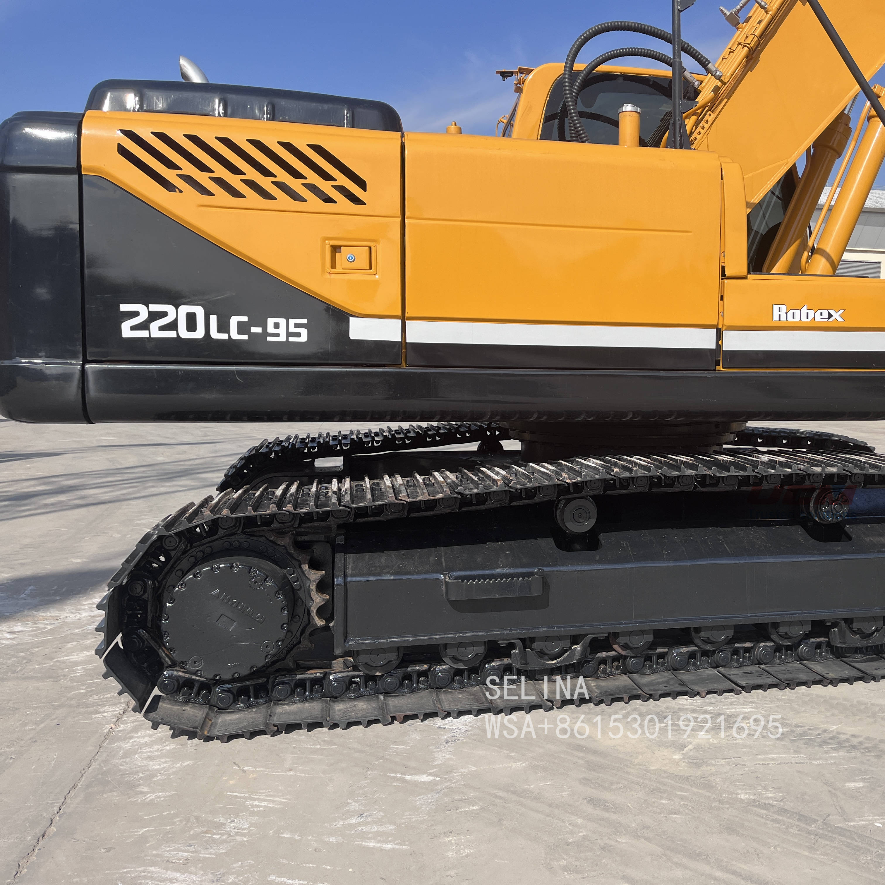 Good Condition HYUNDAI R220LC-9S 220-9 Used Excavator 22ton Large Crawler Municipal Construction Excavators R 220 210 for Sale