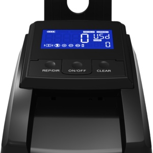 Detector de Billetes Falsos Portátil V-32 IR/MG/RGB/UV con Pantallas LCD y LED, Detecta >60 Billetes/Minuto, Mini Detector Práctico - Product Image 4