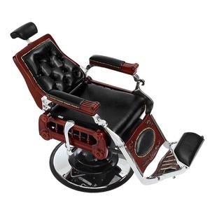 Chaise de barbier classique en bois massif pour salon de coiffure <span class=keywords><strong>Barber</strong></span> Building <span class=keywords><strong>Shop</strong></span> BC1002 - Product Image 4