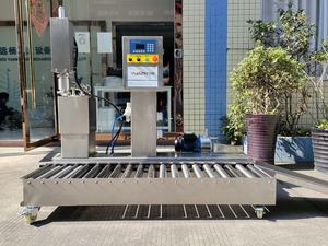 Llenadoras de tambor medidas corrosivas de pintura CE equipo de llenado de pintura de dosis grande llenado de barril químico una boquilla 5l 10l 20l 200BPH - Product Image 4