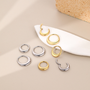 <span class=keywords><strong>Piercing</strong></span> de <span class=keywords><strong>Titanio</strong></span> <span class=keywords><strong>G23</strong></span> 16G <span class=keywords><strong>para</strong></span> Septum y Nariz, Anillo Segmentado en Forma de Media Luna, Pendientes de Cartílago, Aro, Lágrima, Rook, Hélice - Product Image 4