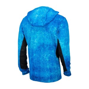 Sweat à capuche de pêche pour hommes <span class=keywords><strong>T</strong></span>-<span class=keywords><strong>Shirt</strong></span> Tops <span class=keywords><strong>Anti</strong></span>-<span class=keywords><strong>Uv</strong></span> Hiking Fishing Gear Clothing Sun Protection Breathable Boating Kayaking Fishing Jersey - Product Image 2