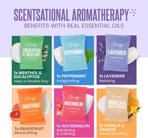 Cleverfy Pastillas Efervescentes para Ducha, Aromaterapia Relajante y Energizante, Regalos para el Día <span class=keywords><strong>de</strong></span> la Madre, Cumpleaños, para Mamá, Esposo, Novia - 6 Unidades - Product Image 5