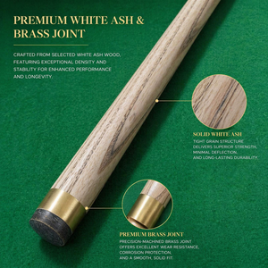 ไม้คิว <span class=keywords><strong>INVU</strong></span> G-03 ทำจากไม้แอชสำหรับเล่นพูล - ไม้บิลเลียดแบบต่อ 3/4 ท่อน พร้อมชุดของขวัญ 4 ชิ้น - รีวิวมากกว่า 55,000 รายการ สินค้าขายดีของ JD - Product Image 4