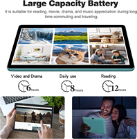Tablette PC 5G Wi-Fi Android 13 Octa Core 10,1 Pouces Professionnelle