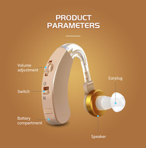 Audífono con ayuda <span class=keywords><strong>de</strong></span> oído USB, <span class=keywords><strong>amplificador</strong></span> <span class=keywords><strong>de</strong></span> audición recargable RIC - Product Image 4