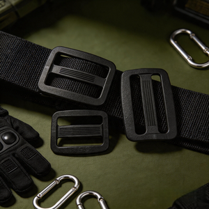 Matte Black Plastic Adjustable Buckle Square <b>Strap</b> Slide for Handbag <b>Backpack</b> Bag Accessories - Product Image 6