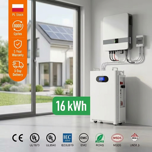 โปแลนด์15kWh 300Ah 48โวลต์51.2โวลต์ LiFePO4บ้านพลังงานเก็บแบตเตอรี่ตู้ยืนตั้งพื้นมีล้อ RS485 CE - Product Image 2