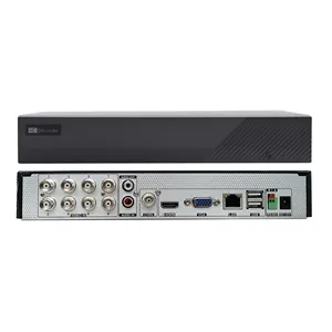 H.265 TVT OEM सीसीटीवी DVR 8CH टीवीआई AHD 1080P 5MP लाइट 5 में 1 XVR, स्थिर एप्लिकेशन: superlive प्लस