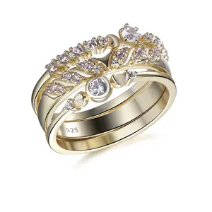 anillo de bodas 14k gold wedding ring tungsten squillare 925 sterling silver wedding rings women wedding engagement rings sets
