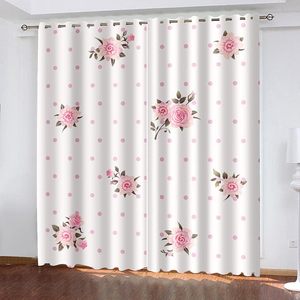 <span class=keywords><strong>Cortinas</strong></span> Estampadas <span class=keywords><strong>para</strong></span> <span class=keywords><strong>Ventanas</strong></span> Pequeñas, Estampado Floral Personalizado, Rollo <span class=keywords><strong>de</strong></span> Alta Calidad <span class=keywords><strong>para</strong></span> Sala <span class=keywords><strong>de</strong></span> Estar, Dormitorio, Hogar, Venta al por Mayor - Product Image 3