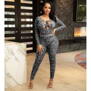 ชุดเซ็ต 2 ชิ้นสำหรับผู้หญิง รุ่นคัสตอม 2026 บอดี้สูทตาข่ายรัดรูปแขนยาว กางเกงขายาวยืดหยุ่น ชุดเซ็กซี่สำหรับใส่ไปเที่ยวคลับ ฤดูใบไม้ผลิ ฤดูร้อน เนื้อผ้าถักระบายอากาศได้ดี - Product Image 3