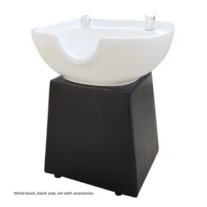 Lavabo vertical en céramique pour <span class=keywords><strong>salon</strong></span> de coiffure, <span class=keywords><strong>salon</strong></span> de barbier, colonne de lavage à poser, <span class=keywords><strong>design</strong></span> moderne et simple - Product Image 6