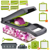 Nieuwe product handleiding aardappel ui snijder groentesnijder spiraalsnijder mandoline groentesnijder set groentehakker