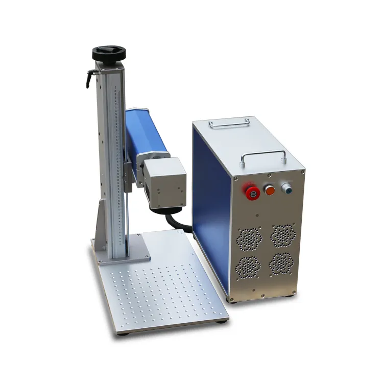 Mesin penanda Laser pemisah 30w sistem penanda Laser industri serat penanda Laser fokus