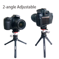 YuSen Factory Tripod kamera aluminium, dudukan Tripod meja Mini portabel, dudukan penyangga kamera aluminium profesional unik untuk ponsel