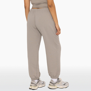 Gran oferta, <span class=keywords><strong>pantalones</strong></span> de chándal de invierno de algodón de cintura alta para otoño, <span class=keywords><strong>pantalones</strong></span> de chándal de algodón transpirable de peso pesado para <span class=keywords><strong>mujer</strong></span> - Product Image 2