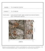 TRONYOND OEM 75D Camouflage Mesh Eye Monocouche Camo Chasse Aveugle Pare-Soleil Camping Regarder Cacher Tir Camouflage Net