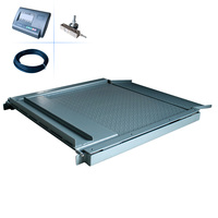 Haute Qualité 1.5 * 3m 1 tonne 2 tonnes 3 tonnes de Plate-Forme Électronique Numérique Échelle de Plancher Bétail Échelles