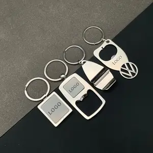 Car logo keychain Double sided metal suitable for all kinds of car key pendant custom keychain