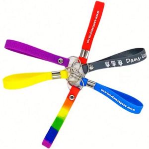 Bracelets de sport en silicone PVC personnalisés pour joueurs de basketball, porte-clés tendance – Prix usine en gros - Product Image 2