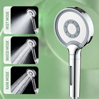 Pommeau de douche à main personnalisé à 3 réglages, haute pression, économie d'eau, avec filtre et pulvérisation large pour projets hôteliers et salles de bain