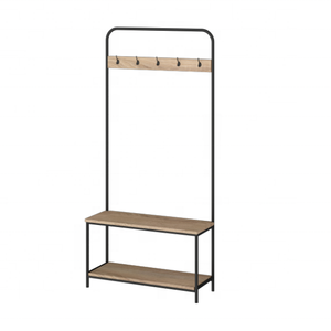 Muebles <span class=keywords><strong>para</strong></span> el hogar <span class=keywords><strong>de</strong></span> <span class=keywords><strong>madera</strong></span> <span class=keywords><strong>para</strong></span> <span class=keywords><strong>colgar</strong></span> la <span class=keywords><strong>ropa</strong></span>, zapatos, gabinete <span class=keywords><strong>de</strong></span> almacenamiento con colgantes y <span class=keywords><strong>estante</strong></span> - Product Image 4
