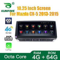 Untuk Mazda CX-5 2013-2015 Ganda 2 Din Quad Perangkat Headunit Octa-core Android Radio Mobil Stereo Carplay Perangkat Pelacakan Gps