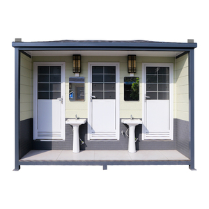 Bagno Portatile Mobile, <span class=keywords><strong>Servizi</strong></span> <span class=keywords><strong>Igienici</strong></span> Temporanei a Montaggio Rapido per Eventi di Emergenza, Cantieri, Parchi e Campeggi - Product Image 4